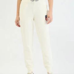 GANT Cream Solid Joggers-image-16