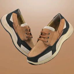 Woodland Men's Cashew Brown Derby Shoes-picture-31
