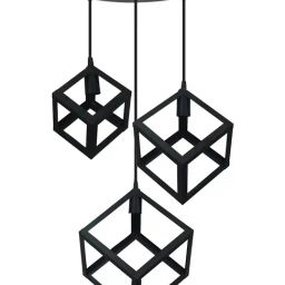 Homesake 3-Light Cluster Pendant Lights Stairwell Lighting Ceiling Staircase Lights Poly-Cube-image-27