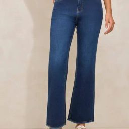 SHOWOFF Navy Blue Solid Jeans-image-86