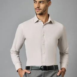 Louis Stitch Beige Regular Fit Shirt-image-70