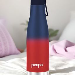 Pexpo Ignite Blue & Red Single Stainless Steel Double Wall Vacuum Water Bottle-750 ML-picture-20