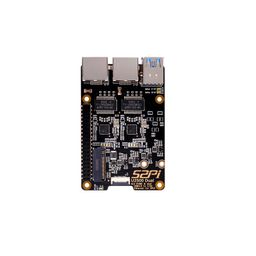 52Pi U2500 Dual M.2 NVME USB3.0 To 2.5g Ethernet For Raspberry Pi 5 image 1