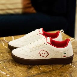 Lotto Men's Brasil Select Urbano White & Red Sneakers-image-74