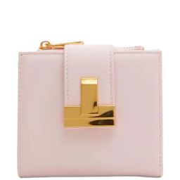 Aldo Pink Solid Bi-Fold Wallet For Women-image-4