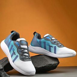 BIRDE Men Mesh Comfortable Walking Non-Marking Sports Shoes-5