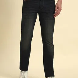 Cantabil Men Jean Slim Fit Mid-Rise Light Fade Denim Jeans-image-46