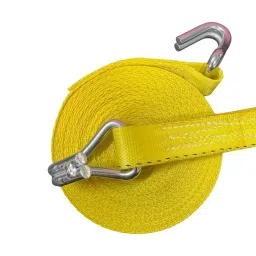 GTCFI Heavy Duty Ratchet Tie Down Strap 1500 Kg Load Capacity 25 mm 10 m Polyester Yellow-image-82