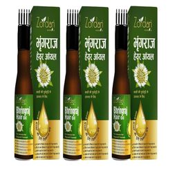 ZORDAN Set Of 3 Herbal Bhringraj Hair Oil-100ml Each-3