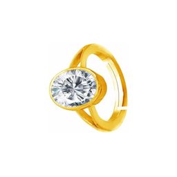 GenZcomplex Gold-Plated Brass Zircon Finger Ring-image-60