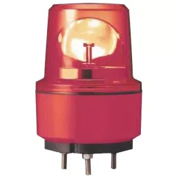 Schneider Electric Harmony XVR Base Mount 24 V DC Red Rotating Beacon, XVR13B04-5