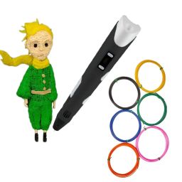 Time To 3D 2nd Generation 3D Pen 3D Printing Pen With Stand, Charger, LCD Display, And Free 3m 3 Colours filaments 1.75mm ABS & PLA filaments Compitable 3D Printing Pen For Drawing, Doodling, Arts, Model Making, Project & Education - Black - RS5995Time To 3D 2nd Generation 3D Pen 3D Printing Pen With Stand, Charger, LCD Display, And Free 3m 3 Colours filaments 1.75mm ABS & PLA filaments Compitable 3D Printing Pen For Drawing, Doodling, Arts, Model Making, Project & Education - Black - RS5995-22