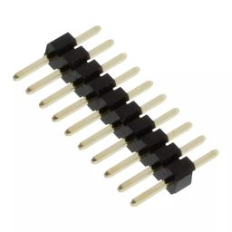 MULTICOMP PRO Pin Headers CONNECTOR, HEADER, 10POS, 1ROW, 1.27MM, MC-HVT1-S10-G (Pack of 5)-45