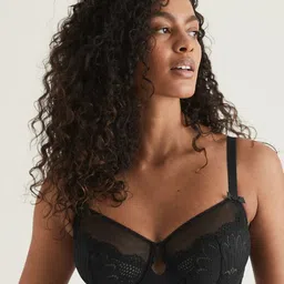 Marks & Spencer Floral Lace Full Coverage Underwired Bra With All Day Comfort-image-42