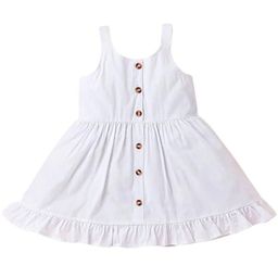 VAVA Creation Girls Sleeveless Pleated Fit & Flare Dress-image-52