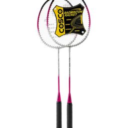Cosco CB 85 Aluminium Steel Badminton Twin Racket Full- Multicolor-picture-12