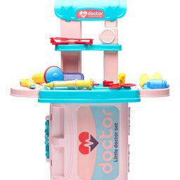 Little Fingers  3 in 1 Little Doctor Play Set Toys 21 Pieces - Multicolor-18