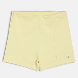 MINI KLUB Cotton Knit Solid Shorts - Beige-image-72