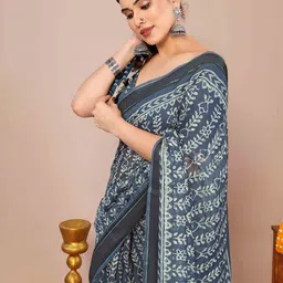 KALINI Batik Ikat Saree-picture-49