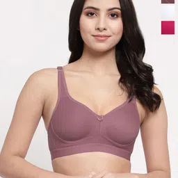 College Girl Solid Full Coverage Lightly Padded Bra-image-67