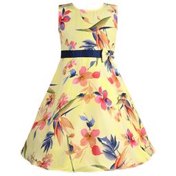Wish Karo Floral Print Georgette Fit & Flare Dress-image-88