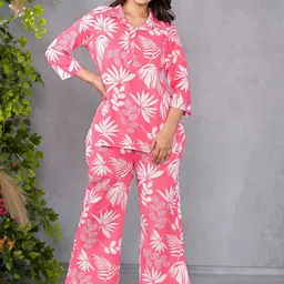 PIMU Printed Top With Trouser Co-Ords-picture-21