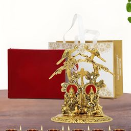 INTERNATIONAL GIFT Gold-Toned Religious Idol Showpiece-picture-8