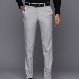 Raymond Men Slim Fit Formal Trousers-image-100