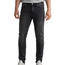 GANT Black Lightly Washed Jeans-image-88