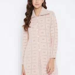 Duke Peach Checks Longline Sweater-picture-40