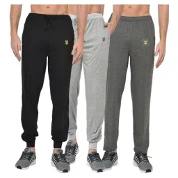 Vimal Jonney Multicolor Regular Fit Joggers & Trackpants - Pack of 3-image-77