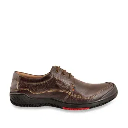 Buckaroo Men's REED Coffee Brown Derby Shoes-image-69
