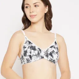 Clovia White Non Wired Non Padded Full Coverage Bra-picture-40