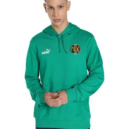 Puma ftblCore Green Regular Fit Printed Hooded Sweatshirt-picture-34