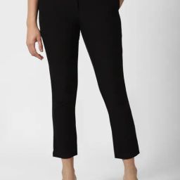 Van Heusen Black Mid Rise Pants-image-22