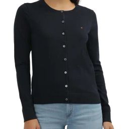 Tommy Hilfiger Navy Regular Fit Cardigan-image-42