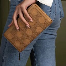 Inc.5 Beige Textured Medium Wallet-image-80