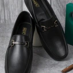 ID Men's Black Casual Loafers-image-96