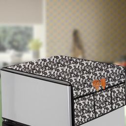 The Furnishing Tree White Plastic Refrigerator Cover-image-65