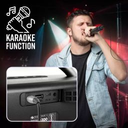 Zebronics Portable Bluetooth Speaker Black 20 W Mono Channel, Zeb-Rocket 200 image 3