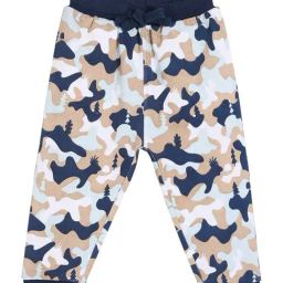 Miniklub Boys Multicolor Knit Camouflage Regular Fit Joggers-image-40