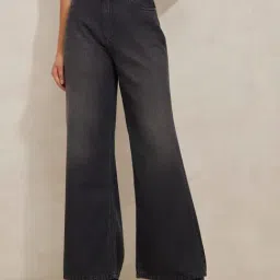 SHOWOFF Grey Solid Jeans-image-58