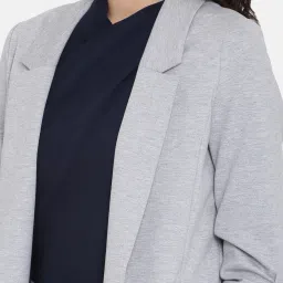 ISU by Radhika Apte Grey Textured Jacket image 5