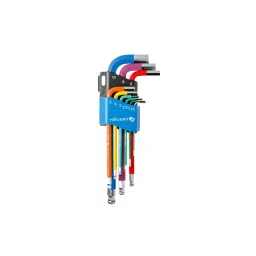 Hogert Technik 1.5 to 10 mm Long Arm Hex Keys Set, HT1W806 (Set of 9 PCS)-28