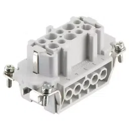 RS PRO Heavy Duty Power Connector Insert 16 A Female 10 Contacts, 1715730-33
