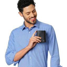 PERQUISITE EURO Black Bi-Fold Wallet-18