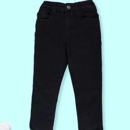 Kiddopanti Boys Black Denim Regular Fit Jeans-image-73