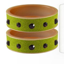 Vidhya Kangan Women Green Bangle-image-67