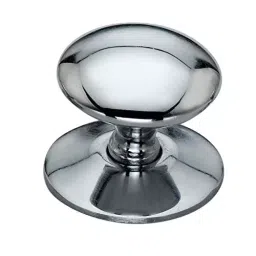 Screw Tight 1.1 Inch Brass Chrome Plated Finish Cupboard Knob Z070203CP-4 (Pack of 4)-image-96