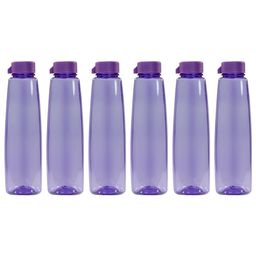 Pearlpet Kohinoor Purple 6 Pieces BPA-Free Water Bottles 1L Each-image-85
